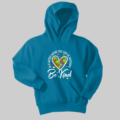 Youth - Be Kind Heart T-Shirt - Autism Awareness Thumbnail