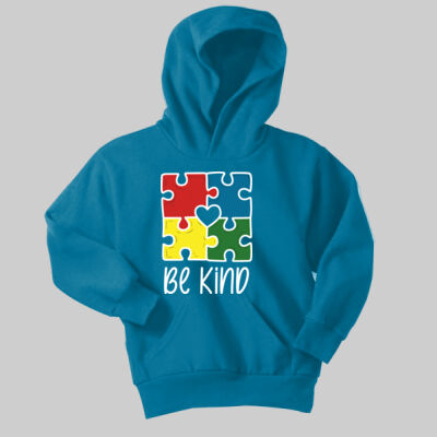 Youth - Be Kind Puzzle T-Shirt - Autism Awareness Thumbnail