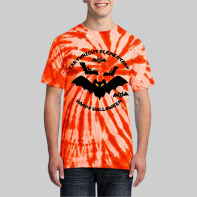 Adult Tie-Dye T-Shirt - Bats Thumbnail
