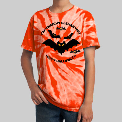 Youth Tie-Dye T-Shirt - Bats Thumbnail