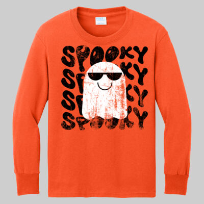 Youth Long Sleeve Shirt - Cool Ghost Thumbnail