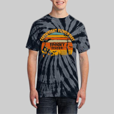 Adult Tie-Dye T-Shirt - Haunted House Thumbnail