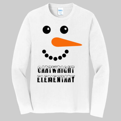 Adult Long Sleeve Shirt - Snowman Thumbnail
