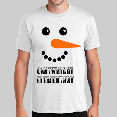 Adult T-Shirt - Snowman Thumbnail