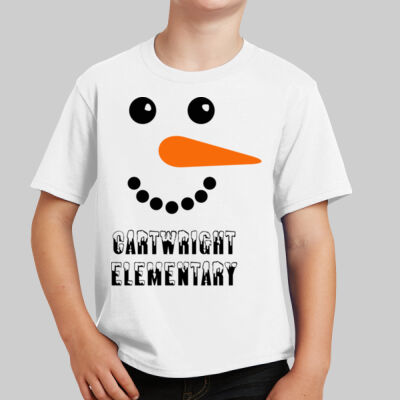 Youth T-Shirt - Snowman Thumbnail