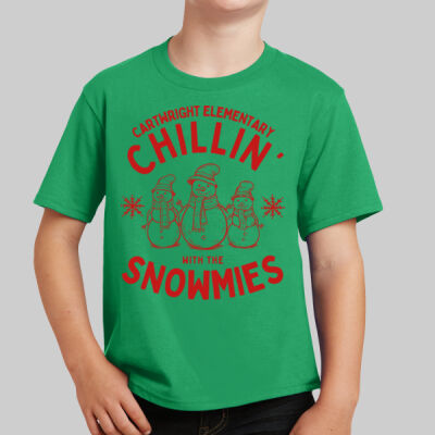 Youth T-Shirt - Chillin' - Red Thumbnail
