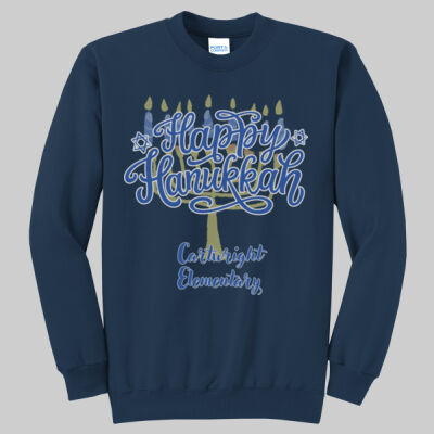 Adult Crewneck - Happy Hanukkah Thumbnail