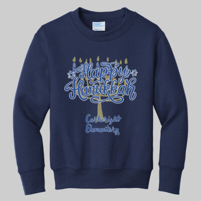 Youth Crewneck - Happy Hanukkah Thumbnail