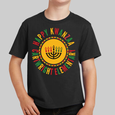 Youth T-Shirt - Happy Kwanzaa Thumbnail