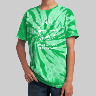 Youth Tie-Dye T-Shirt - Shamrock  Thumbnail