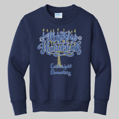 Youth Crewneck - Happy Hanukkah Thumbnail