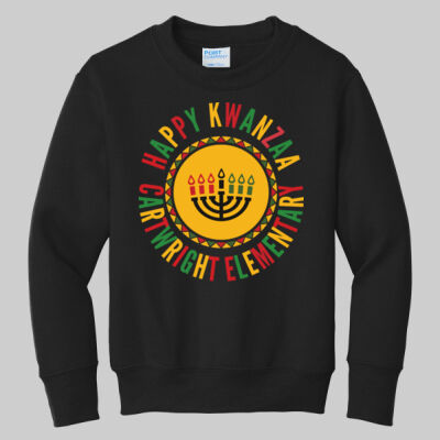Youth Crewneck - Happy Kwanzaa Thumbnail