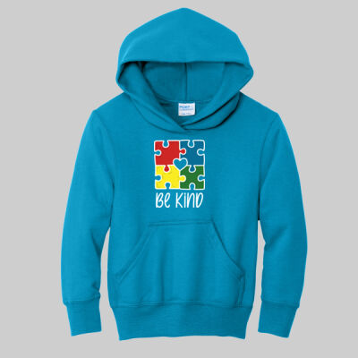 Youth - Be Kind Puzzle T-Shirt - Autism Awareness Thumbnail