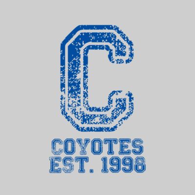 Distressed Letter - Blue Thumbnail